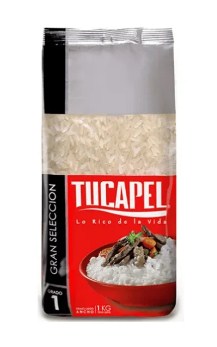 Arroz Tucapel Grado 1 Gran Seleccion 1Kg